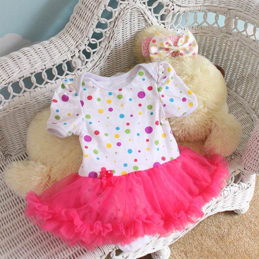 The Newest Baby In Summer, 0-12 Months Cartoon Pattern, Lovely Ha Dress, Climbing Dress - Mubimart