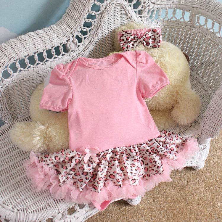 The Newest Baby In Summer, 0-12 Months Cartoon Pattern, Lovely Ha Dress, Climbing Dress - Mubimart