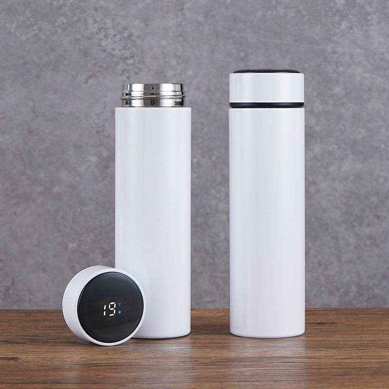 Thermal Insulation Digital Display Double-layer Stainless Steel Cup - Mubimart