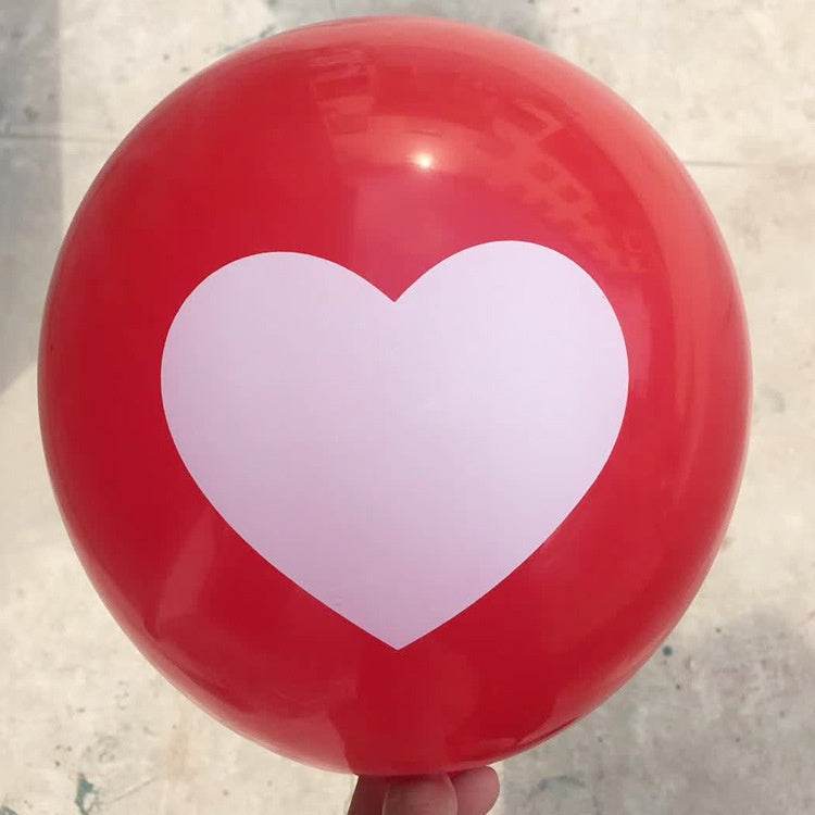 Thickened Balloon Wedding Room Balloon Layout Wedding Supplies Layout Valentine's Day Qixi Party - Mubimart