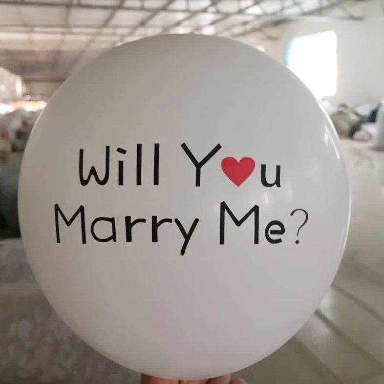 Thickened Balloon Wedding Room Balloon Layout Wedding Supplies Layout Valentine's Day Qixi Party - Mubimart