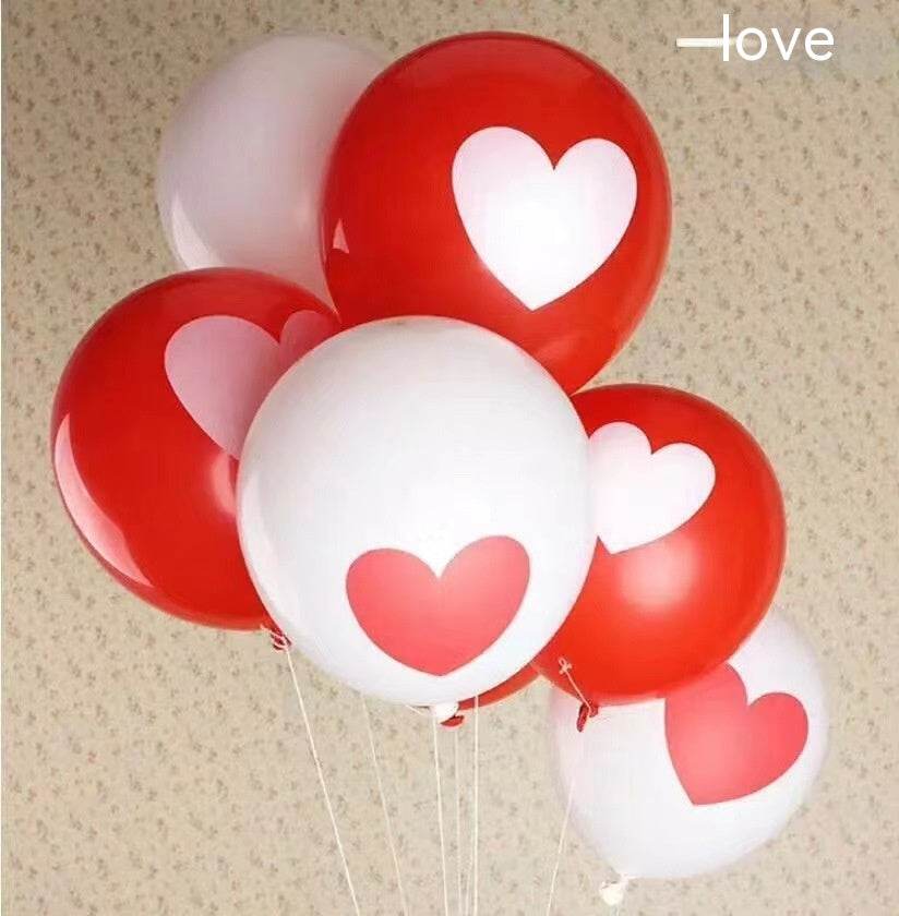 Thickened Balloon Wedding Room Balloon Layout Wedding Supplies Layout Valentine's Day Qixi Party - Mubimart
