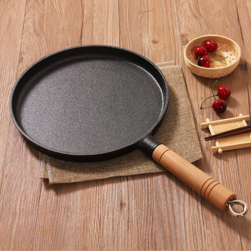 Thickened Cast Iron Pan Pancake For Household Use - Mubimart - Cast Iron Pans 