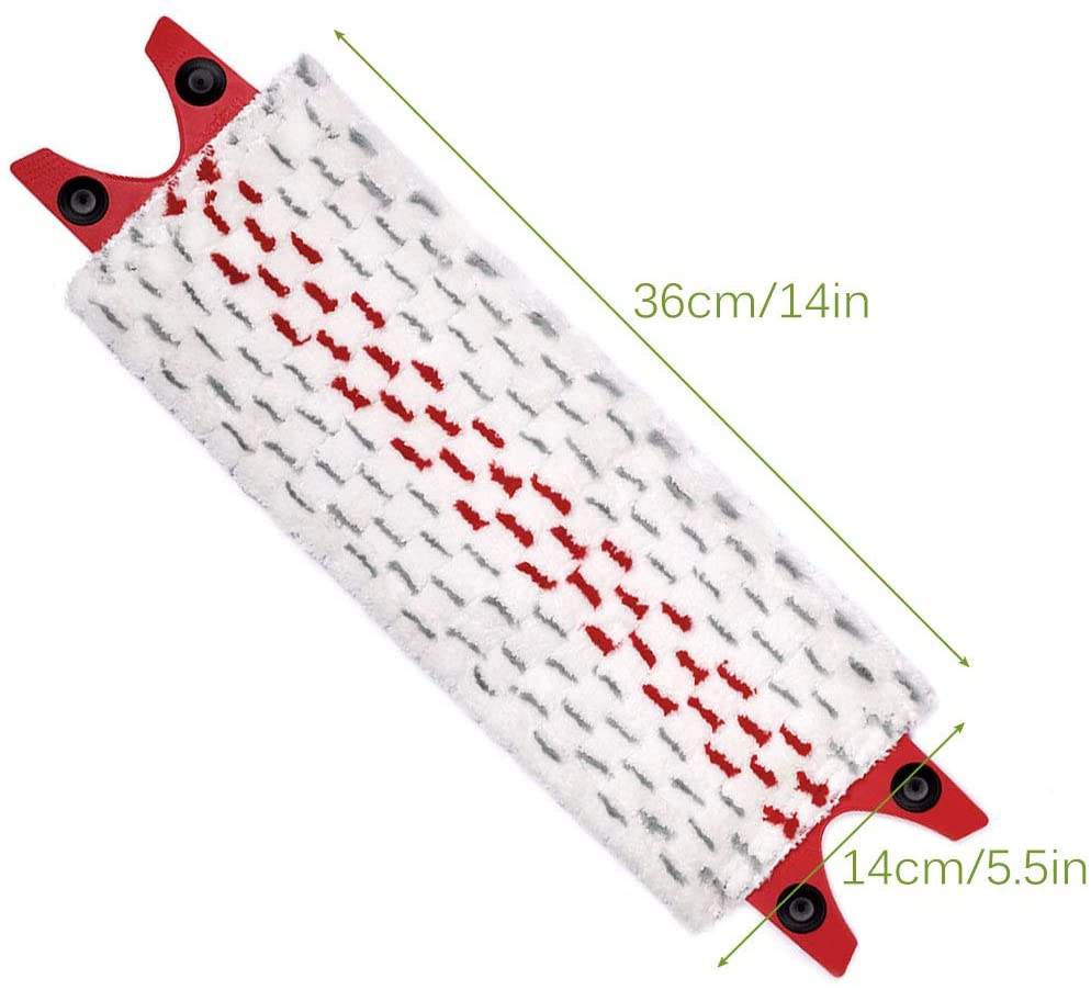 Thickened Double Buckle Mop Head Replacement Cloth - Mubimart