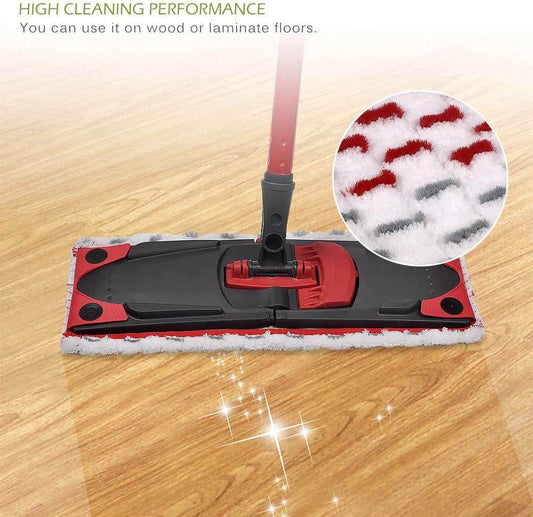 Thickened Double Buckle Mop Head Replacement Cloth - Mubimart
