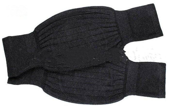 Thickened Fleece Lengthened Wool Warm Knee Pads - Mubimart
