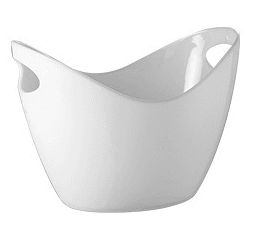 Thickened Plastic Transparent Ingot Ice Bucket Acrylic Champagne Bucket - Mubimart