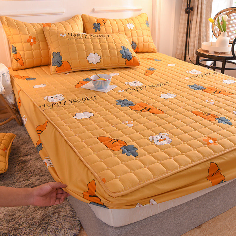 Thin Mattress Dustproof Protection Bed Cover Full Package - Mubimart -  