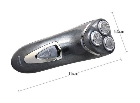 Three-Blade Rotary Electric Shaver Electric Razor - Mubimart