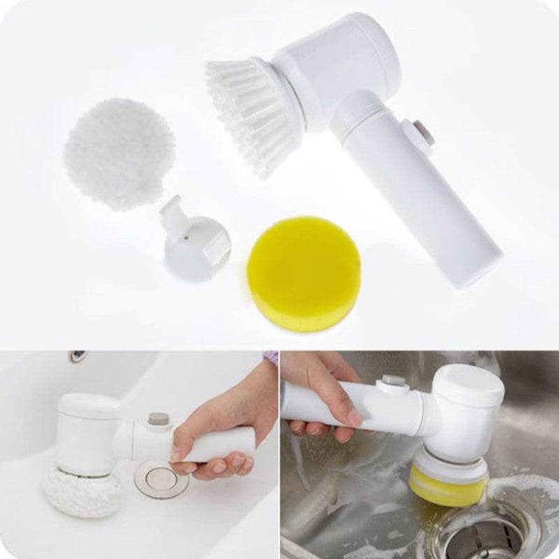 Three-In-One Electric Cleaning Brush - Mubimart