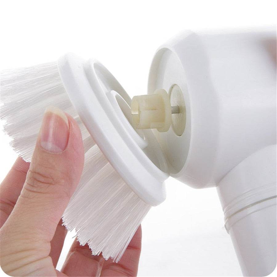 Three-In-One Electric Cleaning Brush - Mubimart