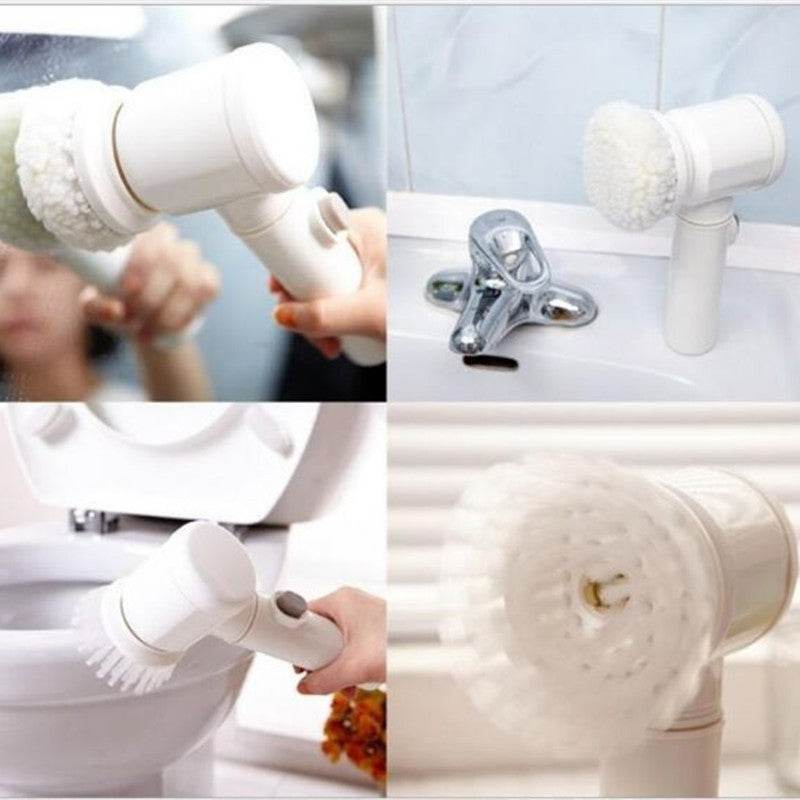 Three-In-One Electric Cleaning Brush - Mubimart