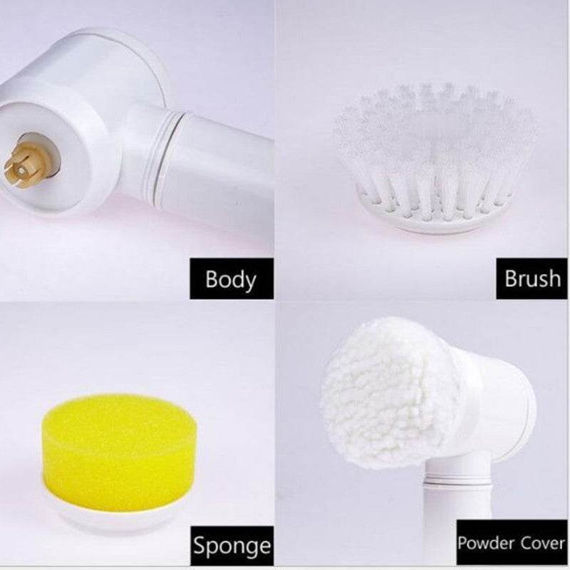 Three-In-One Electric Cleaning Brush - Mubimart
