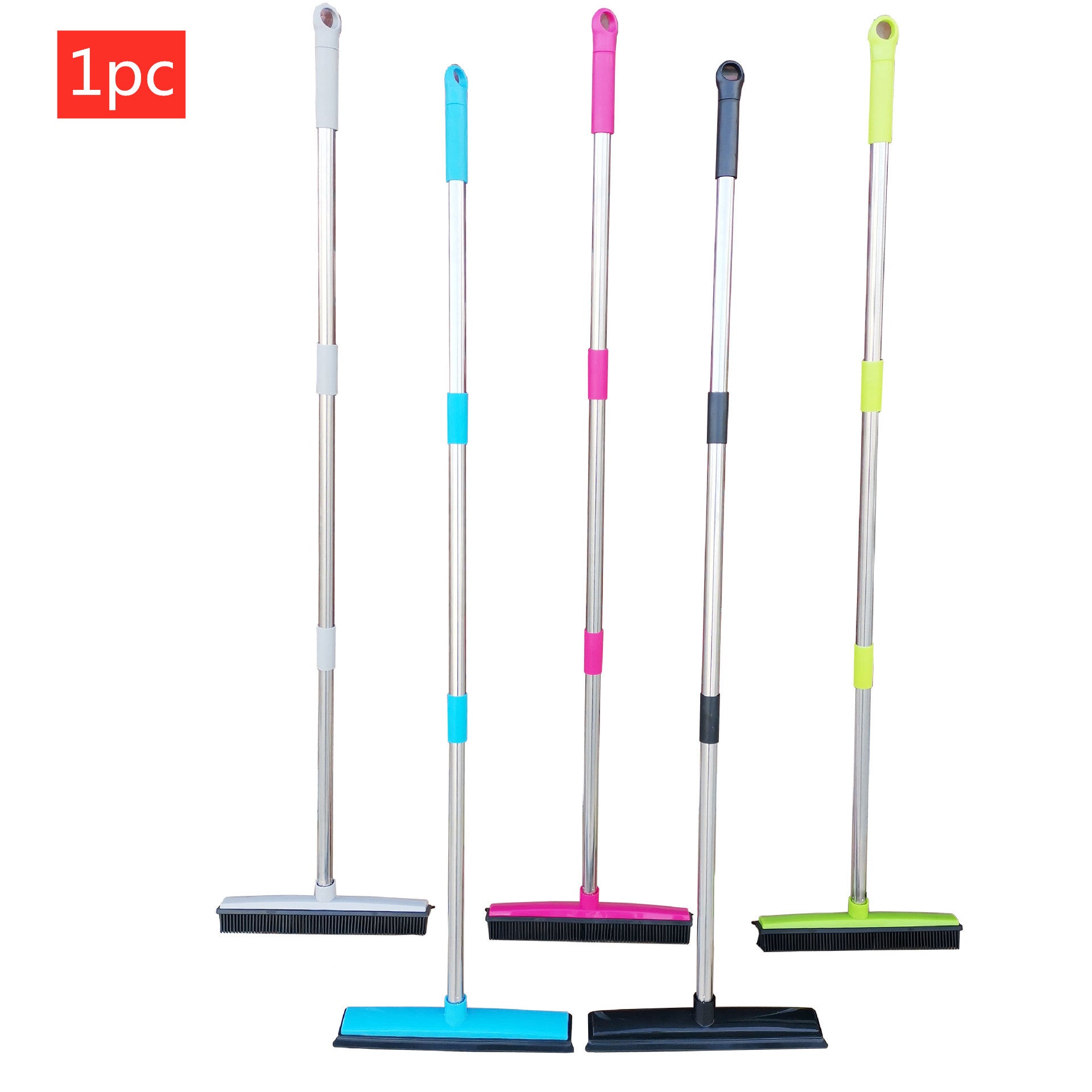 Three Section Pole Carpet Removal Broom To Scrape Dust - Mubimart -  