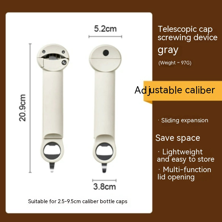 Three-in-one Multifunctional Magnetic Can Can Openers Bottle Opener - Mubimart -  