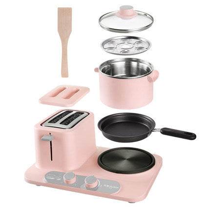 Three-in-one toaster breakfast machine for household use - Mubimart
