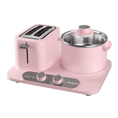 Three-in-one toaster breakfast machine for household use - Mubimart - Toaster Oven 