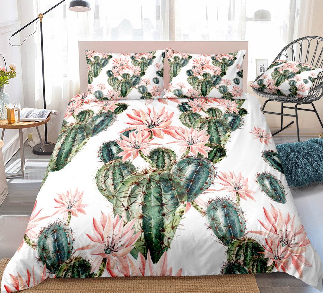 Three or four sets of home textile bedding - Mubimart