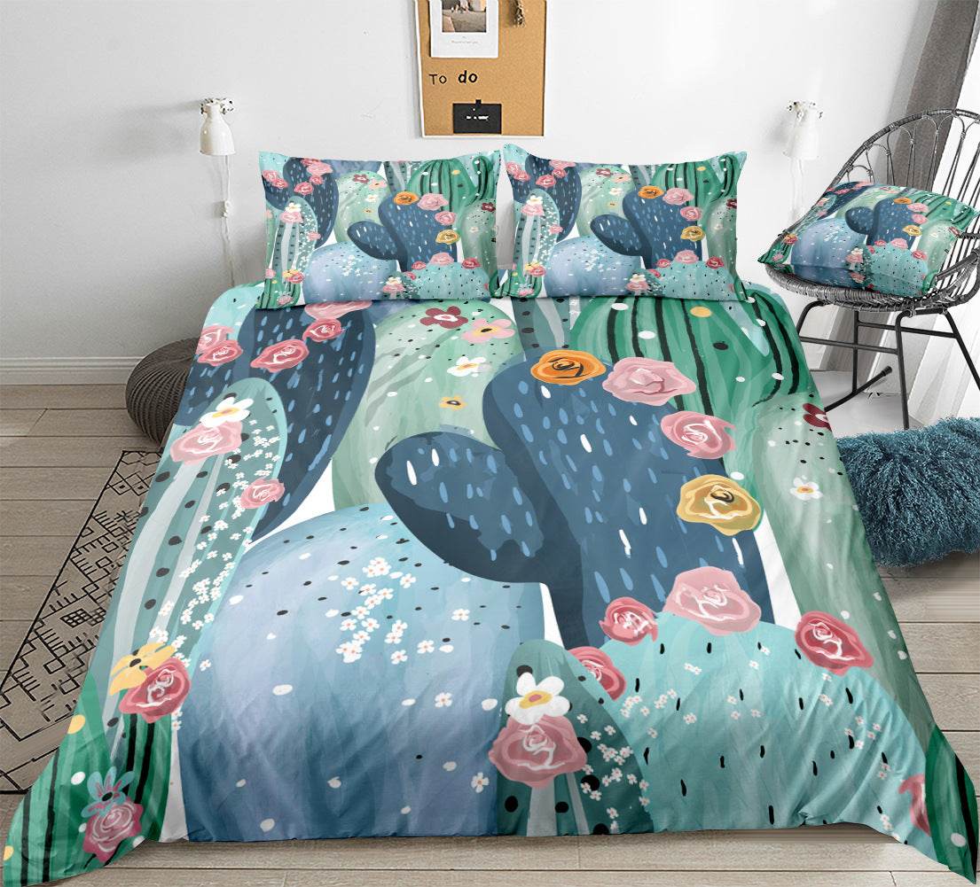Three or four sets of home textile bedding - Mubimart
