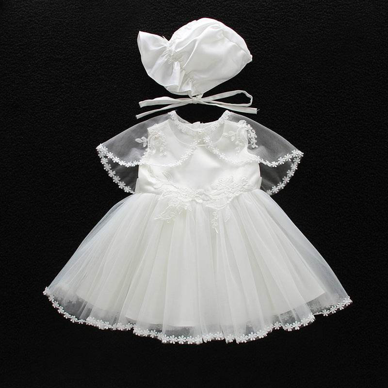Three-piece Baby Girl 0-2 Years Old Dress Princess Dress - Mubimart