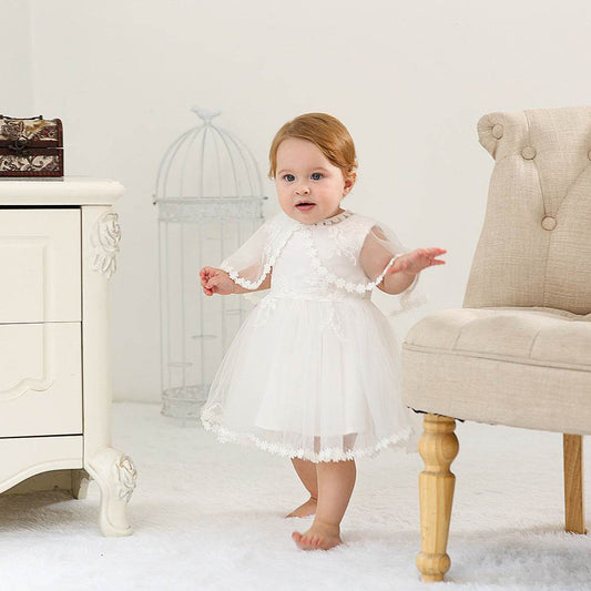 Three-piece Baby Girl 0-2 Years Old Dress Princess Dress - Mubimart