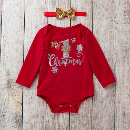 Three-piece baby girl TUTU skirt suit - Mubimart
