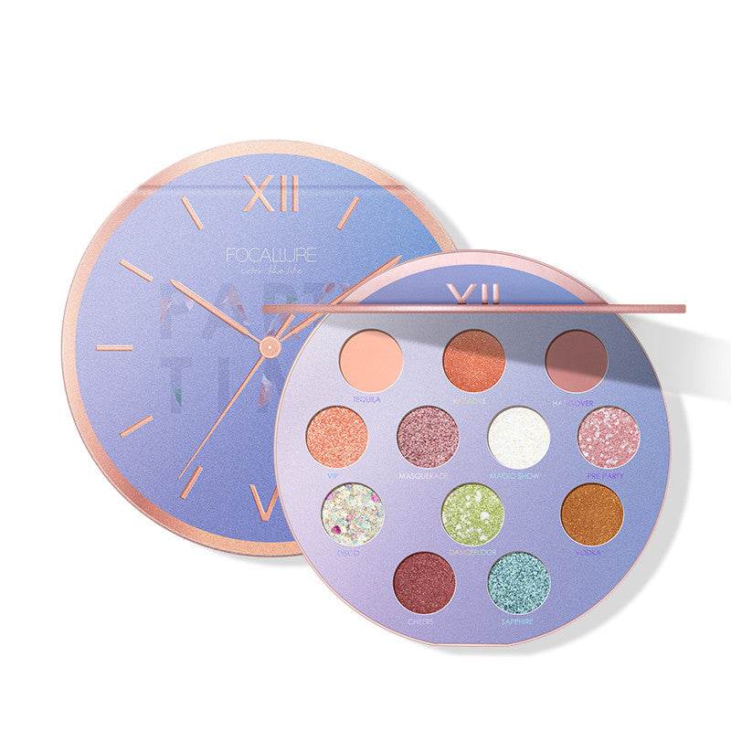 Time Eyeshadow Palette 12 Color Eyeshadow - Mubimart