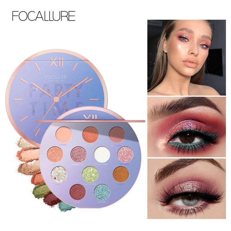 Time Eyeshadow Palette 12 Color Eyeshadow - Mubimart