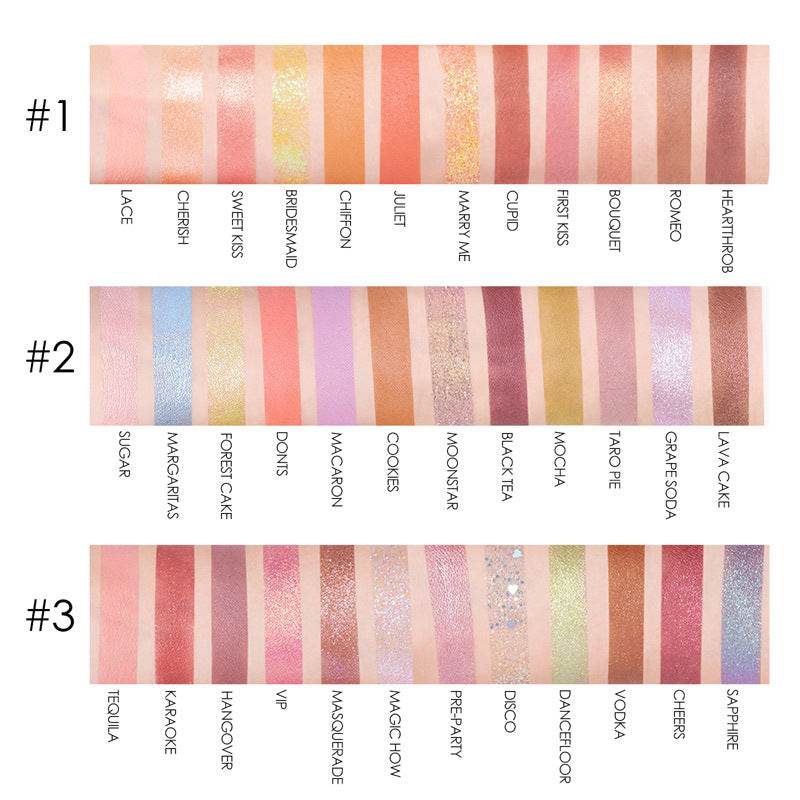 Time Eyeshadow Palette 12 Color Eyeshadow - Mubimart