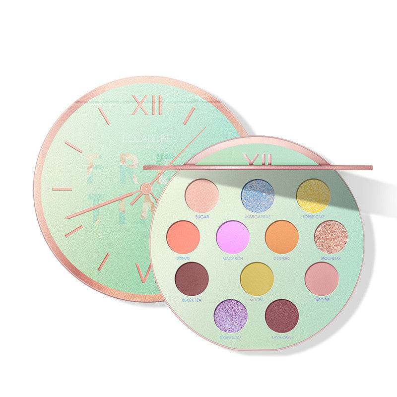 Time Eyeshadow Palette 12 Color Eyeshadow - Mubimart