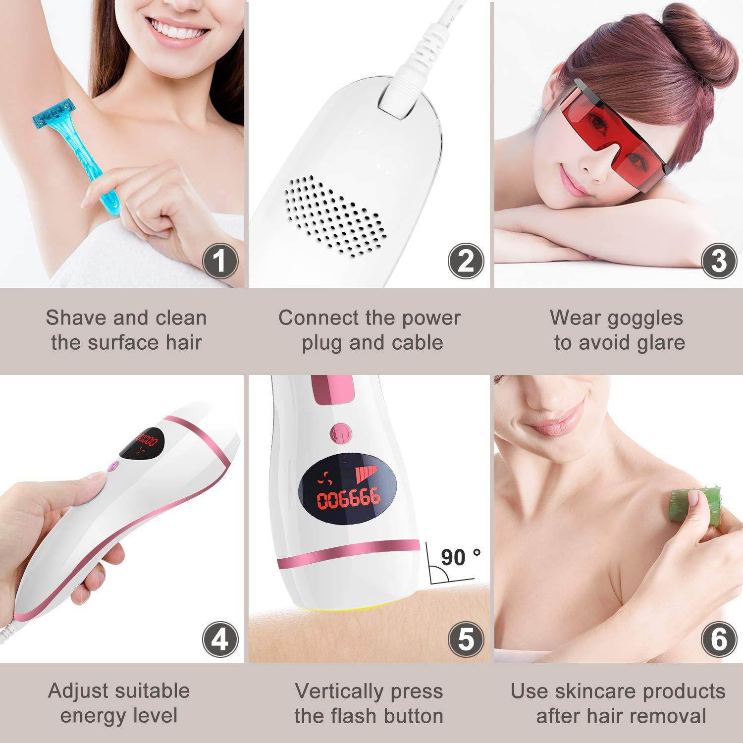 Times Hair Remover Bikini Laser Remover - Mubimart