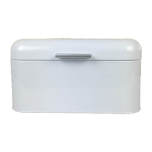 Tin Retro Kitchen Storage Can Bread Box - Mubimart