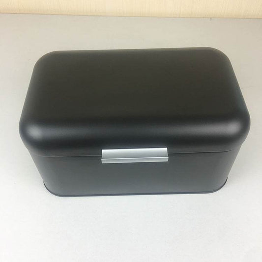 Tin Retro Kitchen Storage Can Bread Box - Mubimart
