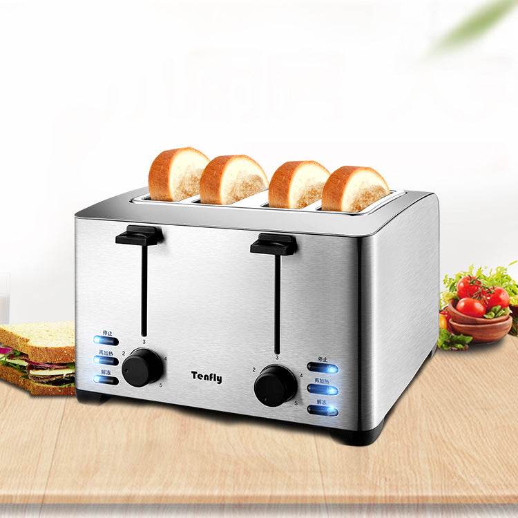Toaster Home 4 Slices Breakfast - Mubimart