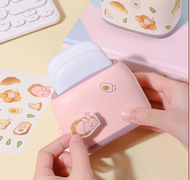Toaster Small Night Light Cute USB Girl Heart - Mubimart