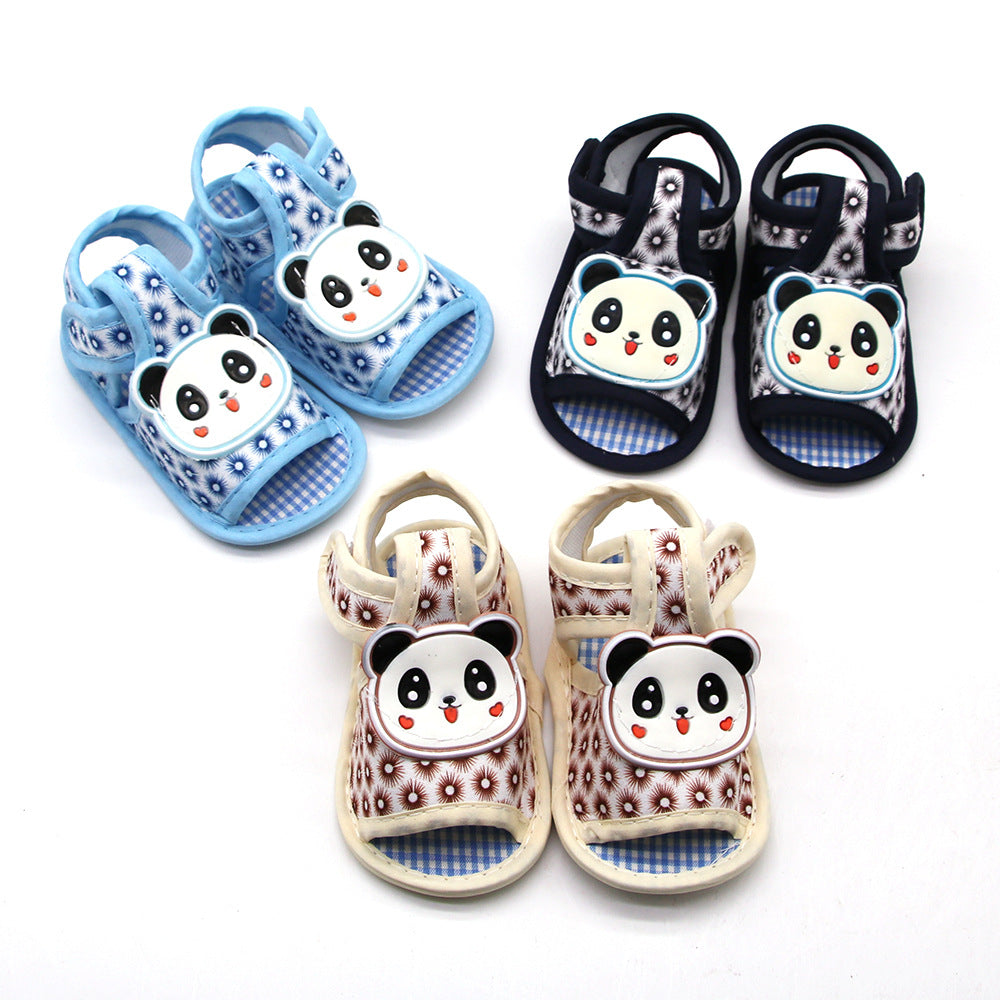 Toddler Boys Summer Shoes Cartoon Soft Sole Outdoor First Walker Shoes 0-18 Months - Mubimart -  