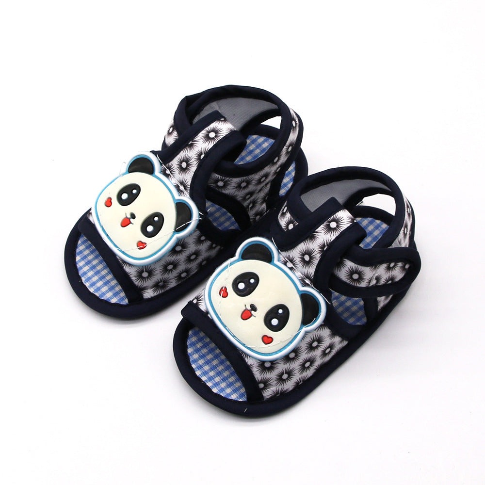 Toddler Boys Summer Shoes Cartoon Soft Sole Outdoor First Walker Shoes 0-18 Months - Mubimart -  