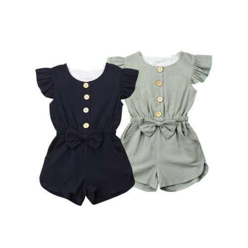 Toddler Girl Clothes Kids Baby Girls Summer Ruffles Sleeve - Mubimart -  