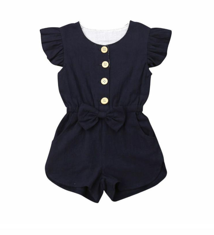 Toddler Girl Clothes Kids Baby Girls Summer Ruffles Sleeve - Mubimart -  