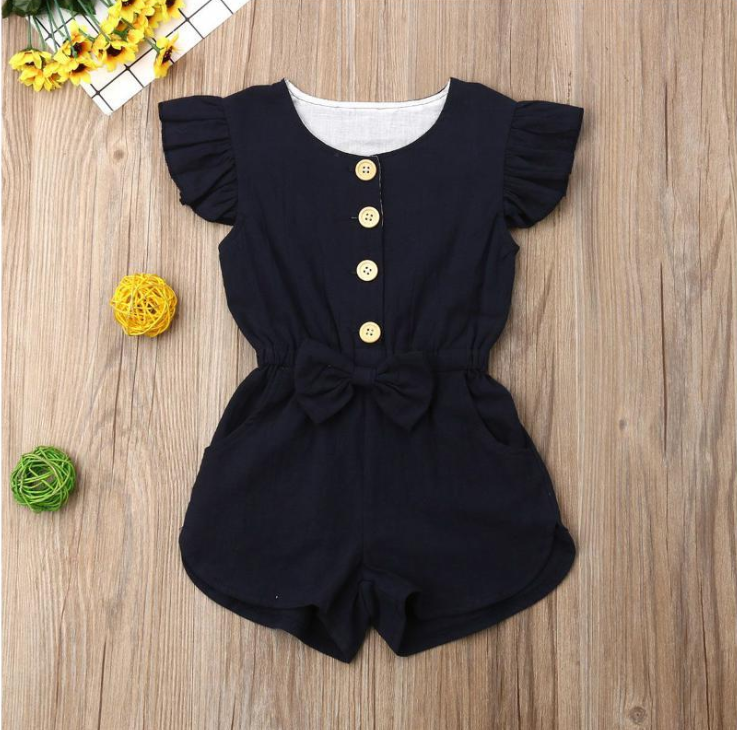 Toddler Girl Clothes Kids Baby Girls Summer Ruffles Sleeve - Mubimart -  