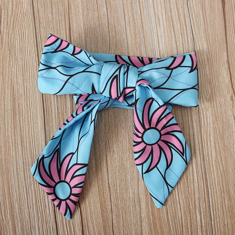 Toddler Girls Outfit 2 Piece Jumpsuit and Headband African Style Outfit 3-18 Months - Mubimart