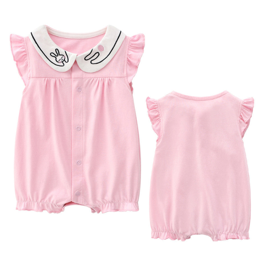 Toddler Romper Baby One-piece Summer Clothes Girl Baby Princess Summer Clothes - Mubimart -  