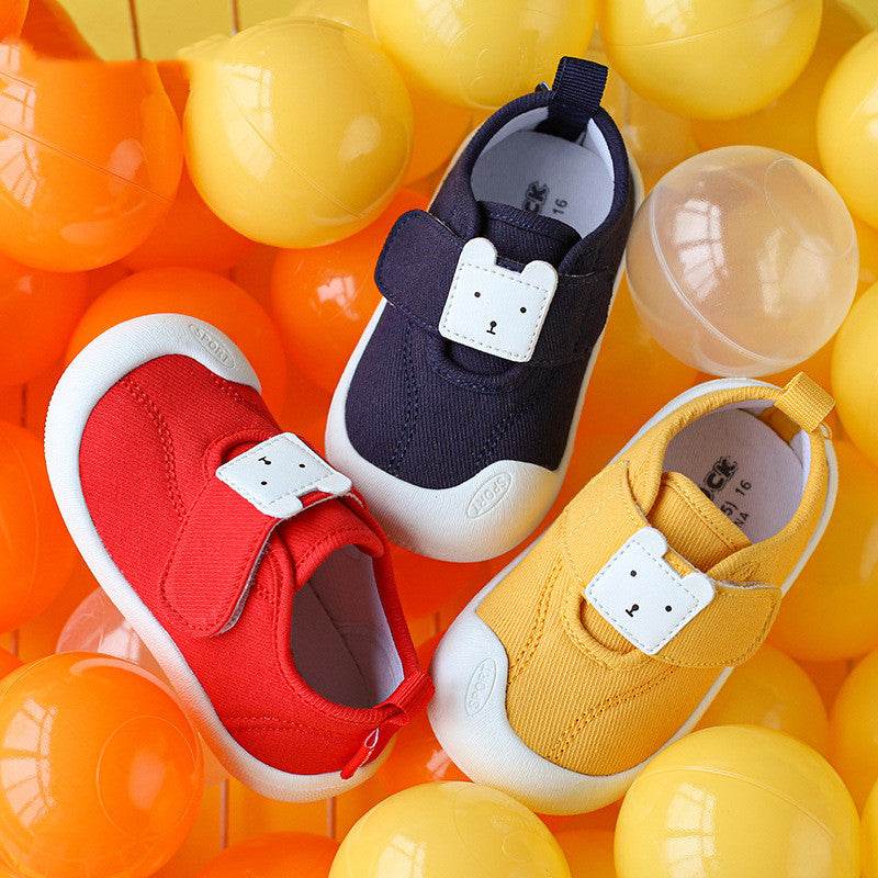 Toddler Shoes Baby Boys Infant Girls Cotton Cloth - Mubimart