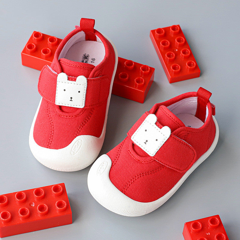 Toddler Shoes Baby Boys Infant Girls Cotton Cloth - Mubimart -  