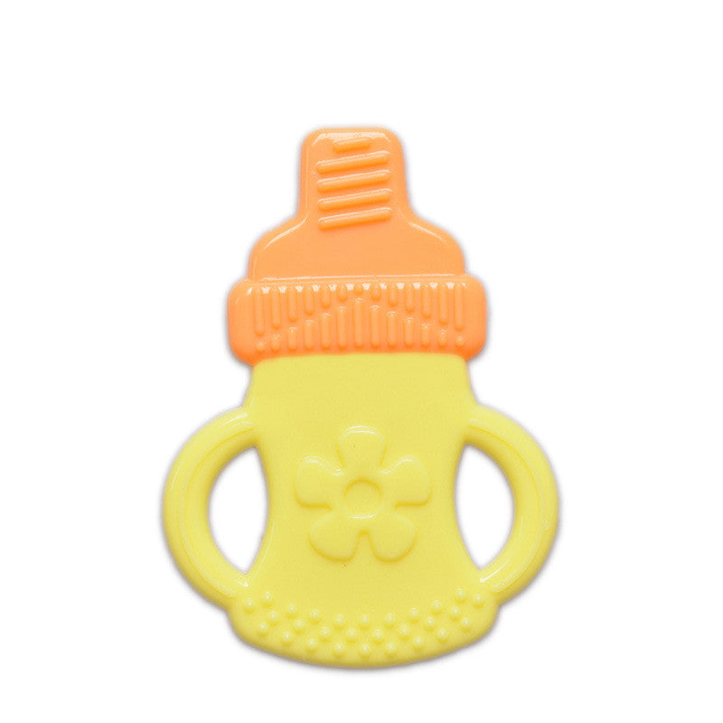 Toddlers Infants Baby Teething Toy Soft Silicone Fruit Teether Holder - Mubimart -  