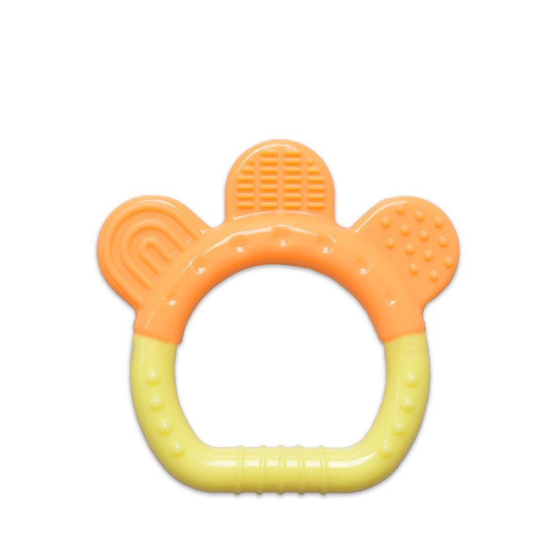 Toddlers Infants Baby Teething Toy Soft Silicone Fruit Teether Holder - Mubimart -  