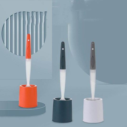 Toilet Automatic Liquid Discharge Brush Toilet Cleaning Tool - Mubimart
