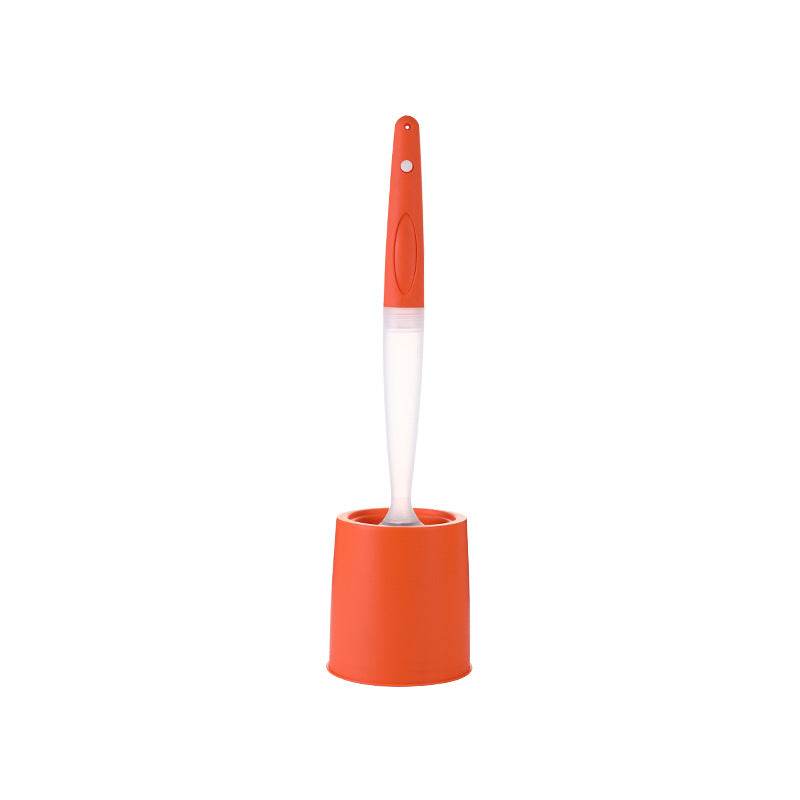 Toilet Automatic Liquid Discharge Brush Toilet Cleaning Tool - Mubimart