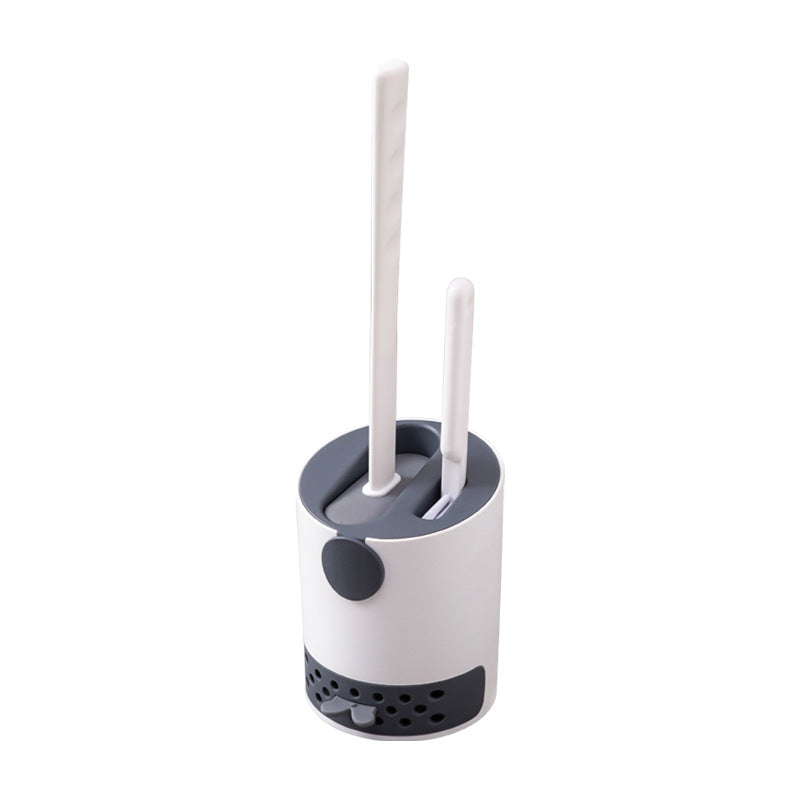 Toilet Cleaning Brush Multifunctional Double-headed Toilet Brush - Mubimart - Toilet brush 