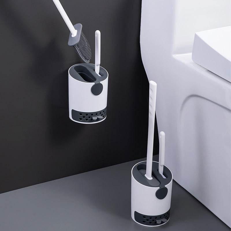 Toilet Cleaning Brush Multifunctional Double-headed Toilet Brush - Mubimart